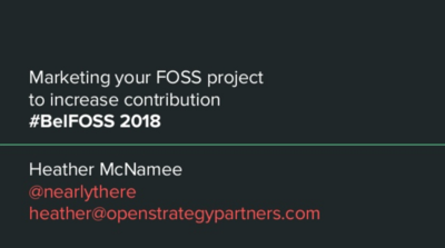 Marketing your FOSS open source project to increase contribution
